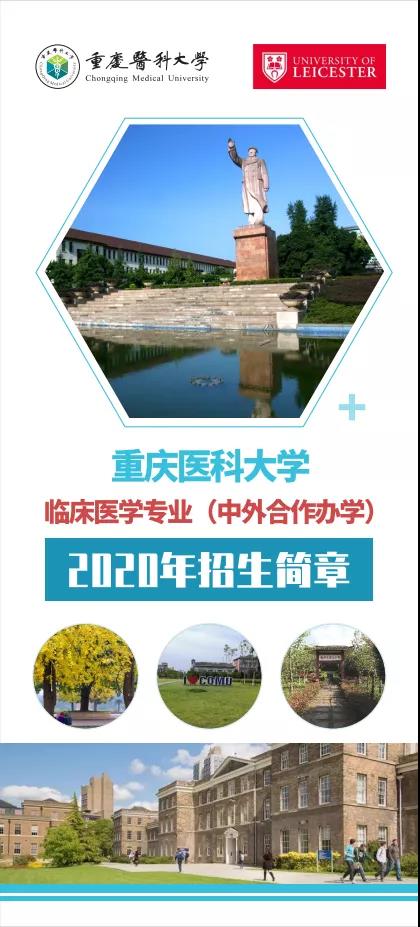 重庆医科大学2020年临床医学专业（中外合作办学）招生简章