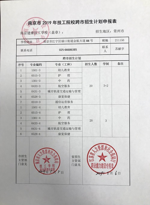 南京健康技工学校